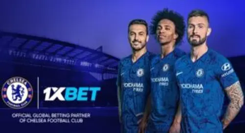 1xbet يُصبح شريكًا لنادي تشيلسي الإنجليزي