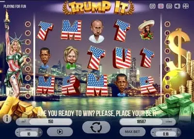 لعبة سلوتس Wild Trump it